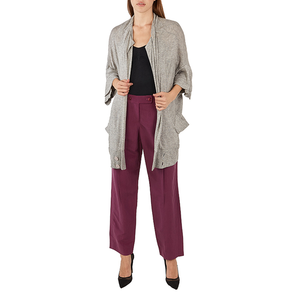Preen Cardigan Women size S Light Gray